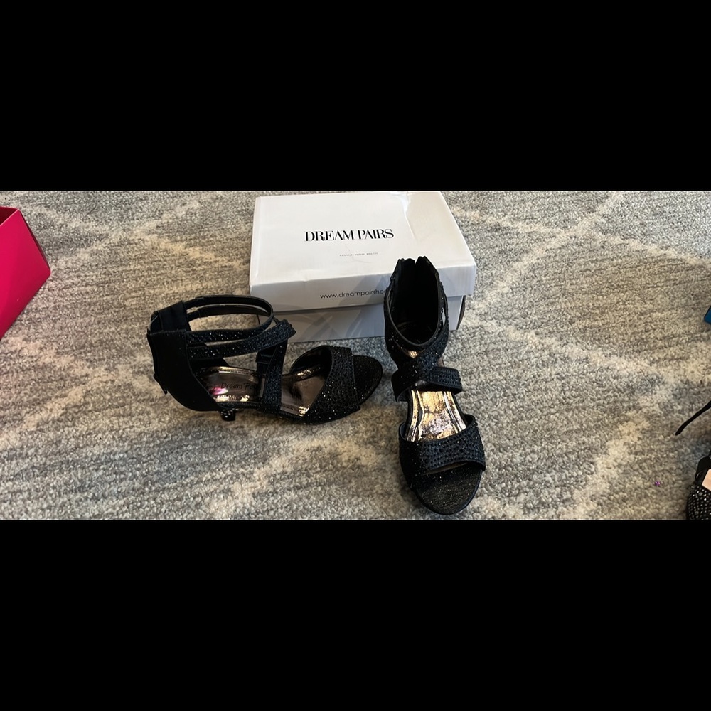 girls dressy sandal with heel